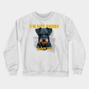 Dog Angry Meme Crewneck Sweatshirt